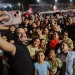 El gobernador Juan Pablo Valdés asistió al Festival Nacional del Auténtico Chamamé Tradicional